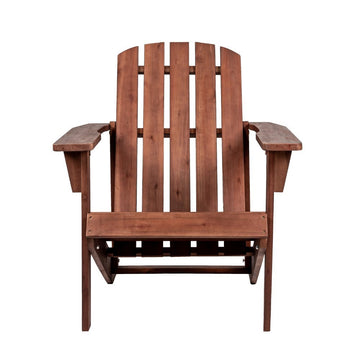 Westport Outdoor Patio Traditional Acacia Wood Adirondack Chair - JONATHAN Y